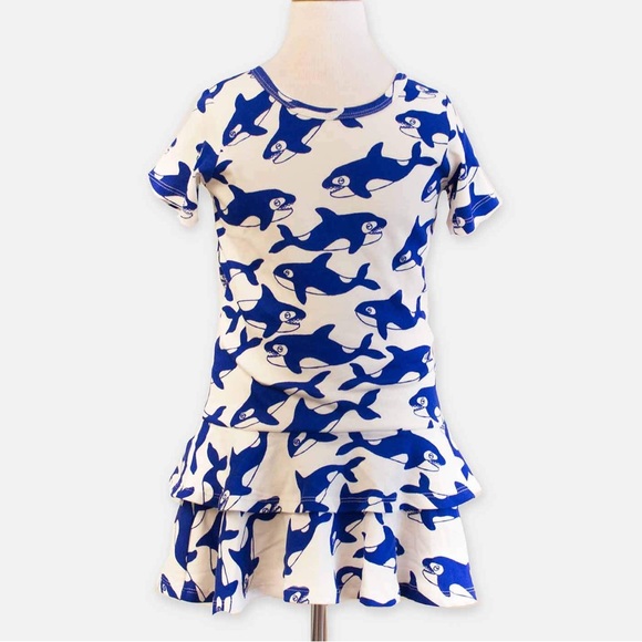 Mini Rodini Whale dress - Picture 4 of 4